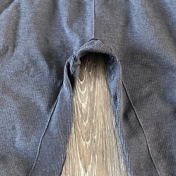 Lululemon In The Flow Crop Legging Dark Charcoal Grey - Picture 5 of 10